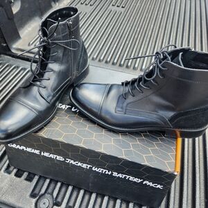 Aldo Black Leather Men's Boots